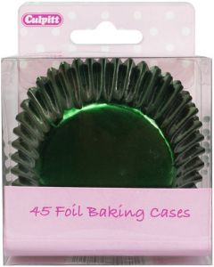 Green Foil Baking Cases