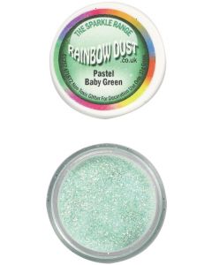 Rainbow Dust Sparkle Range - Pastel Baby Green - 17g