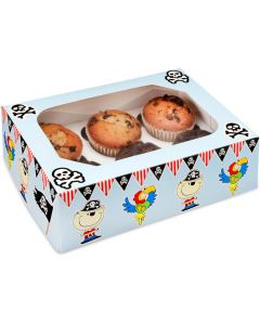 Pirate Cupcake Boxes 6
