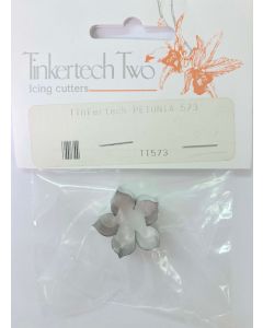 Tinkertech Two Petunia Metal Cutter 2.5cm
